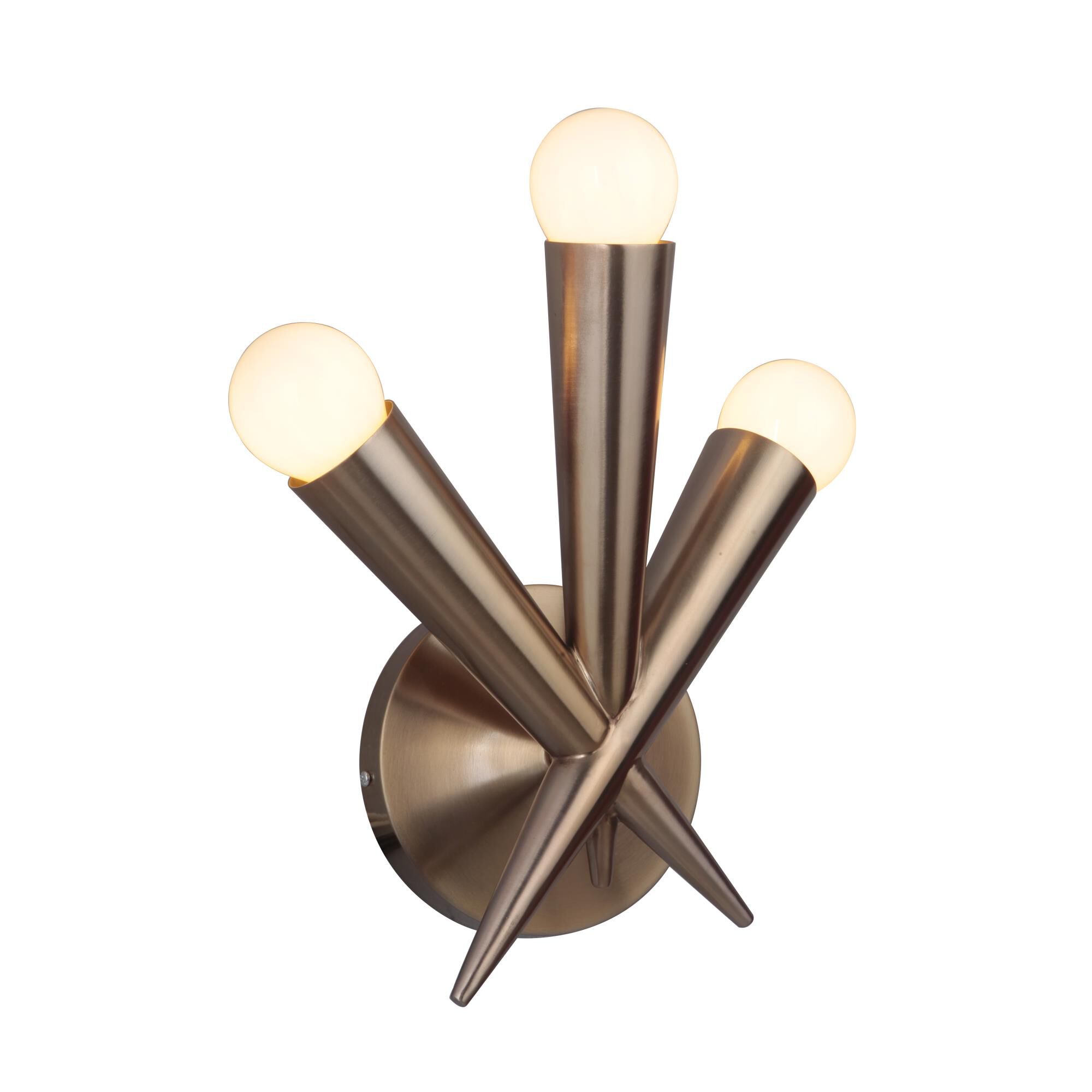 Shown in Satin Brass finish